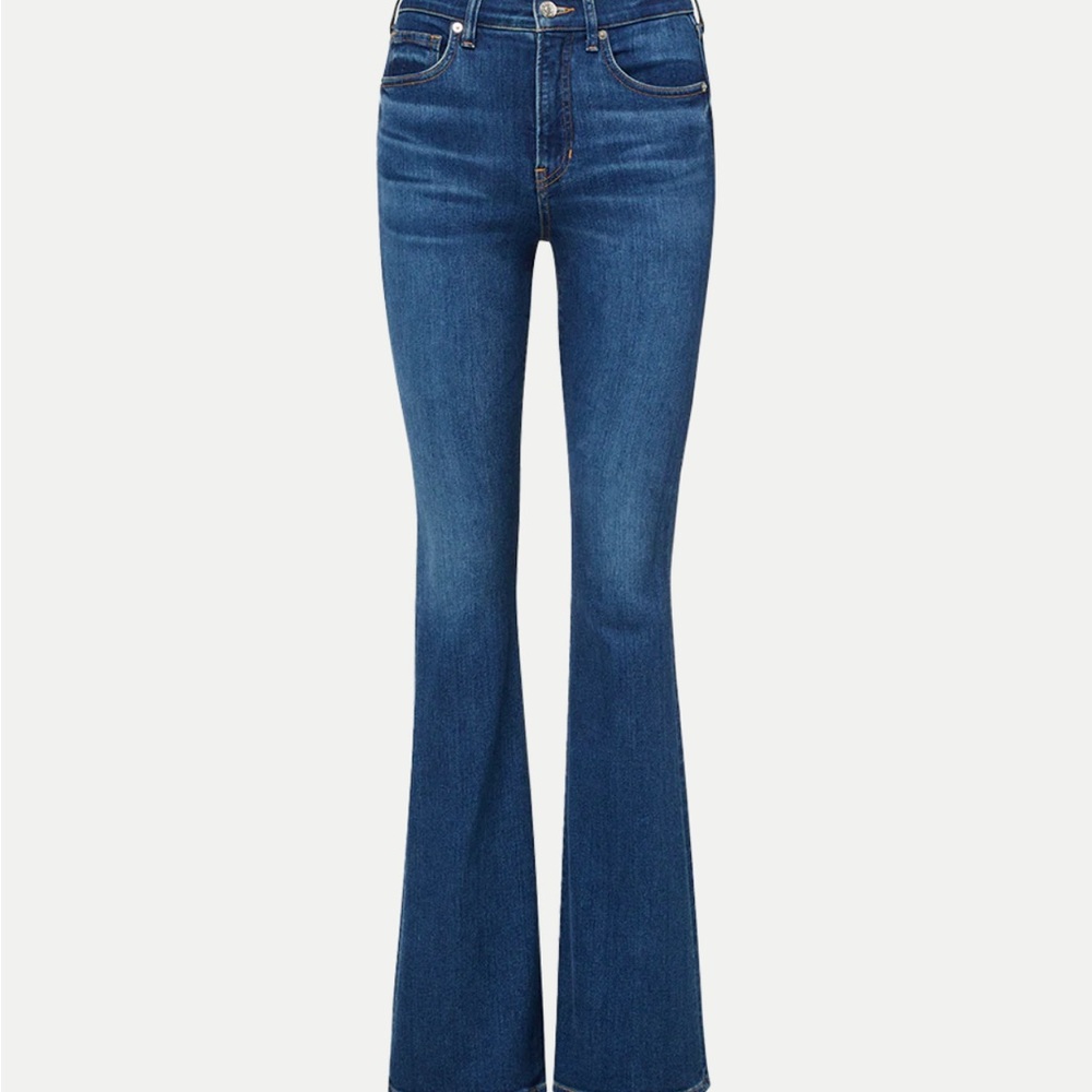 Veronica Beard Dark Blue Flare Jeans size 27. Inseam 29